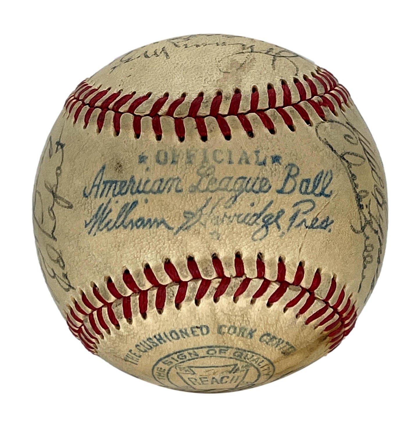 1949 New York Yankees Multi-Signed/Auto (25) Signs OAL Baseball PSA/DNA 206059