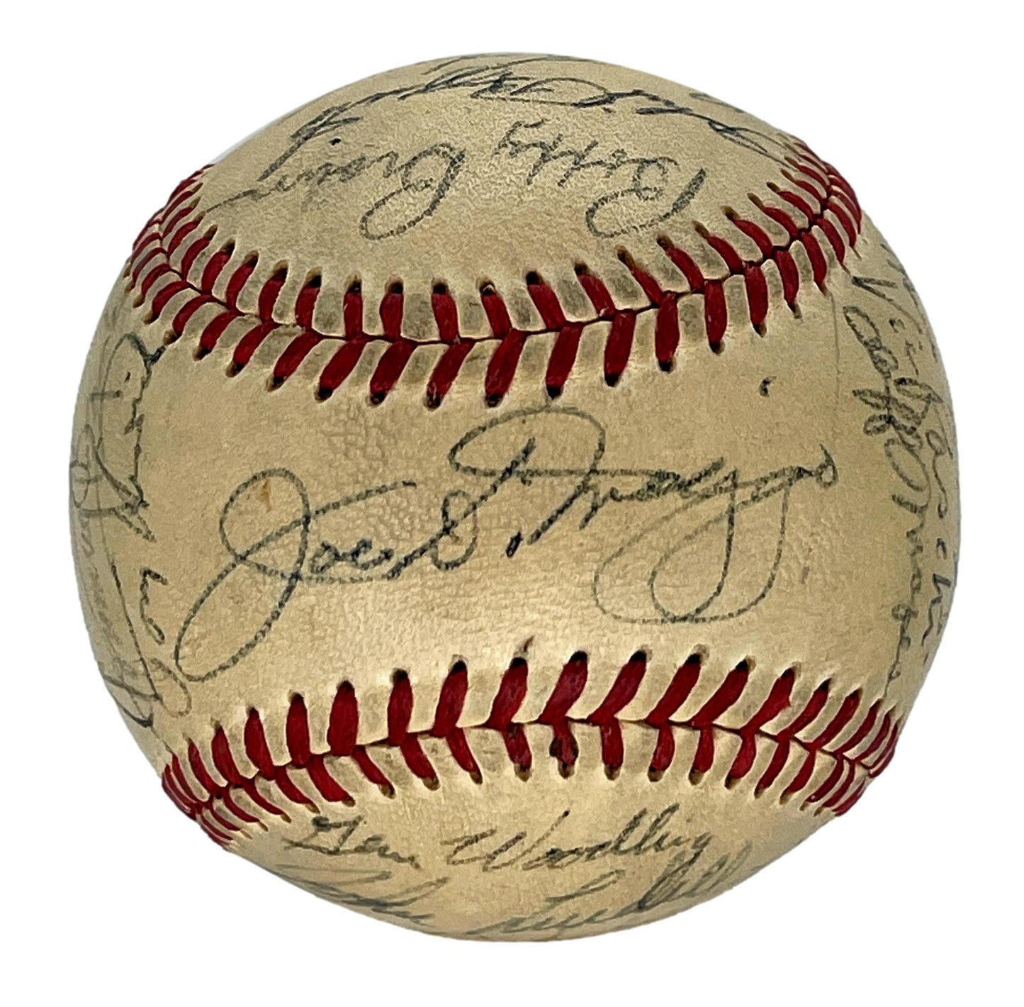 1949 New York Yankees Multi-Signed/Auto (25) Signs OAL Baseball PSA/DNA 206059