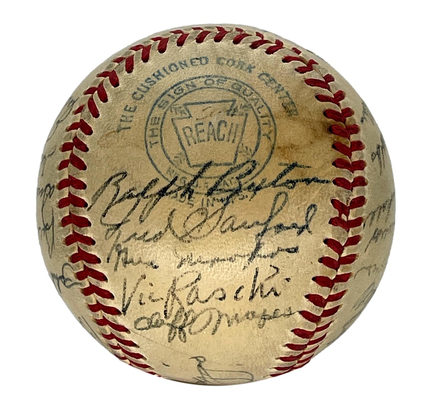 1949 New York Yankees Multi-Signed/Auto (25) Signs OAL Baseball PSA/DNA 206059