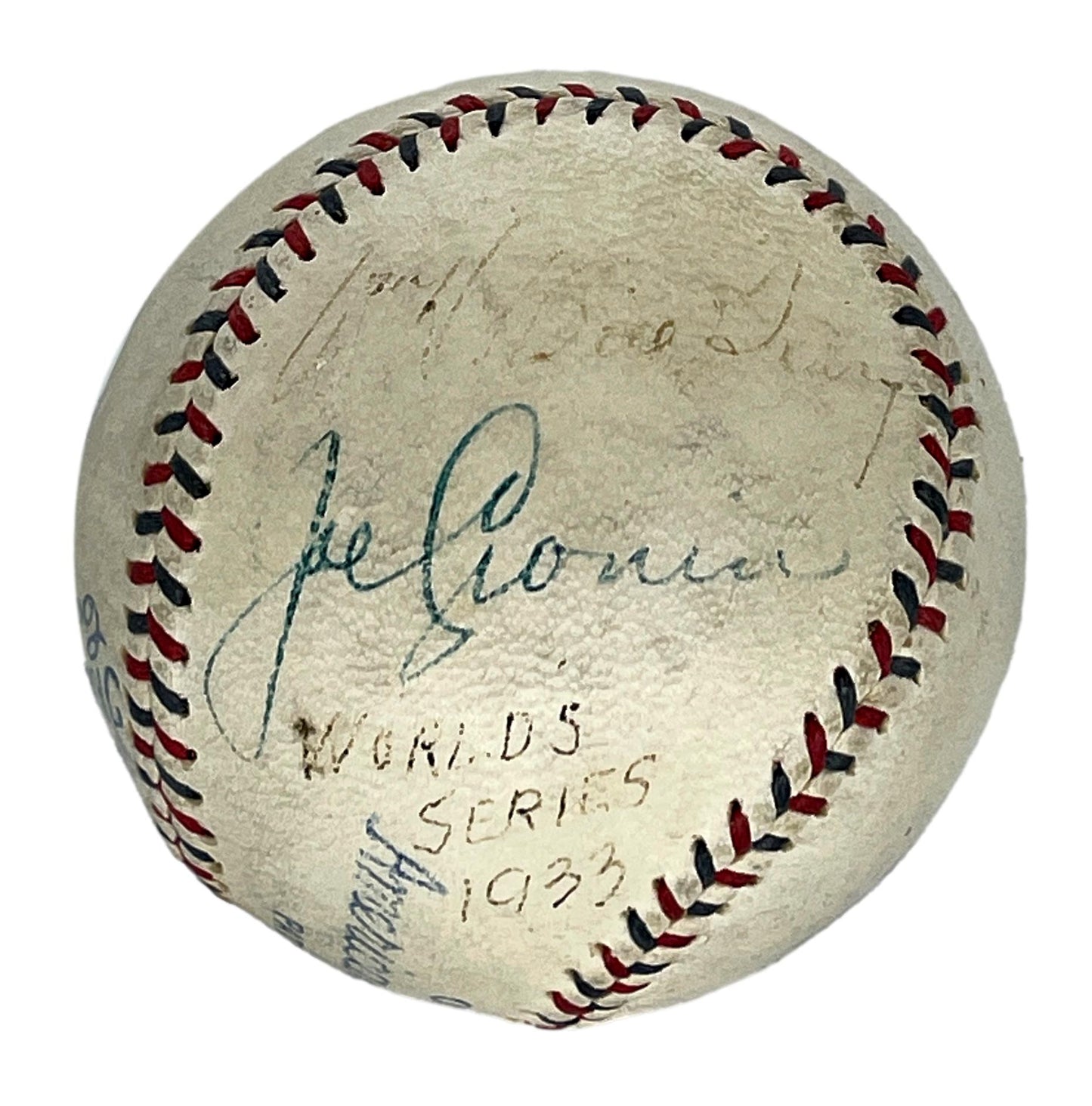 Joe Cronin/Bill Terry Signed/Auto OAL Baseball Will Harridge Stmp PSA/DNA 206061