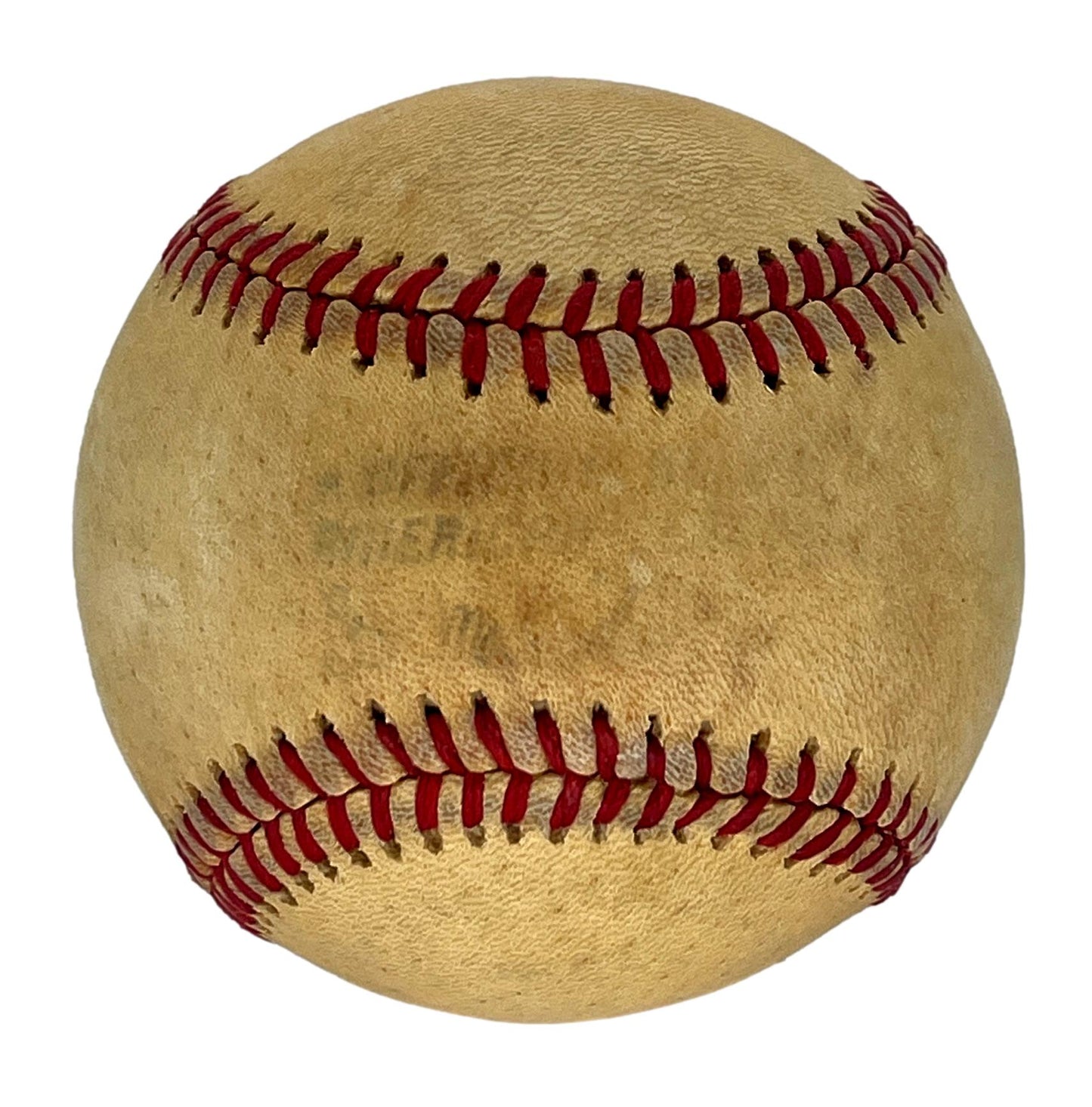 Satchel Paige HOF Single Signed/Auto OAL/McPhail Baseball Athletics JSA 206064