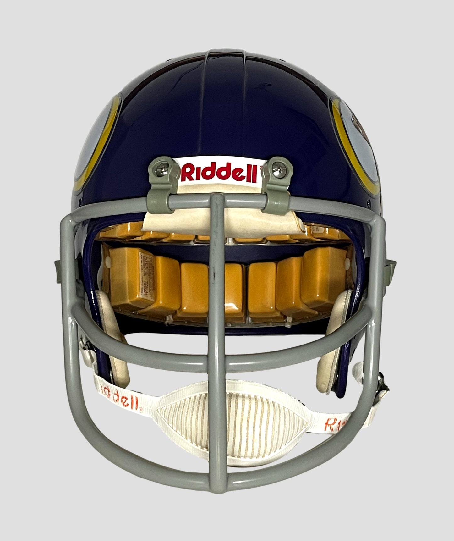 Chuck Foreman Vikings Signed/Ins Full Size TK Suspension Helmet PSA/DNA 205138