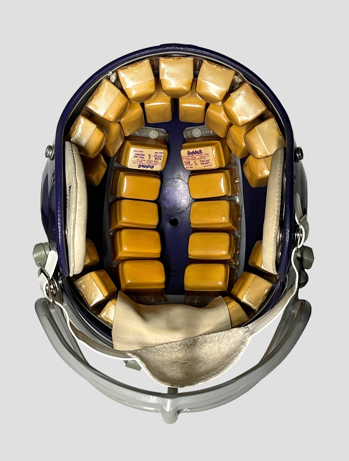 Chuck Foreman Vikings Signed/Ins Full Size TK Suspension Helmet PSA/DNA 205138