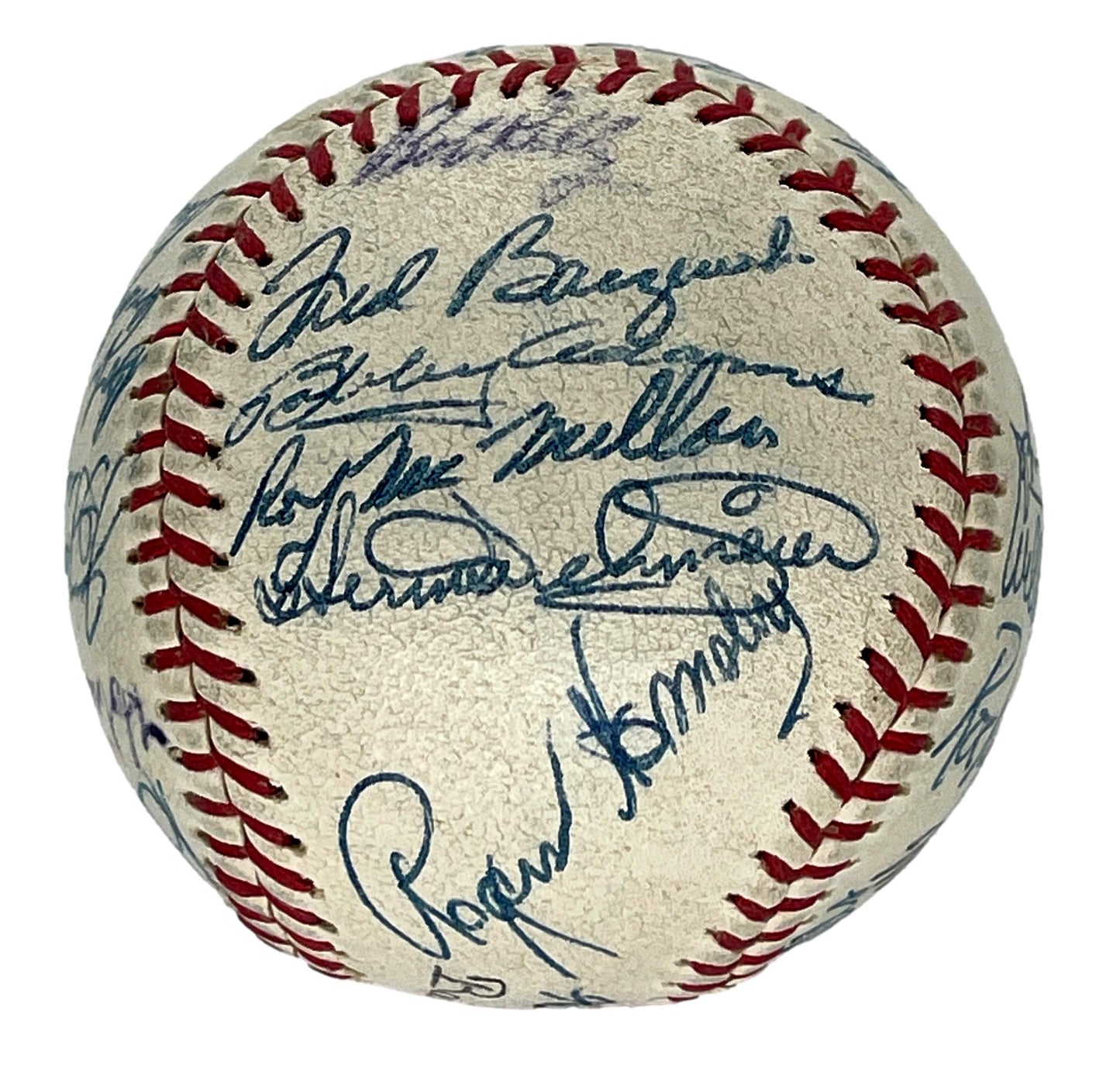 1953 Cincinnati Redlegs Team Signed (25) Signs Cincinnati Baseball PSA 193948
