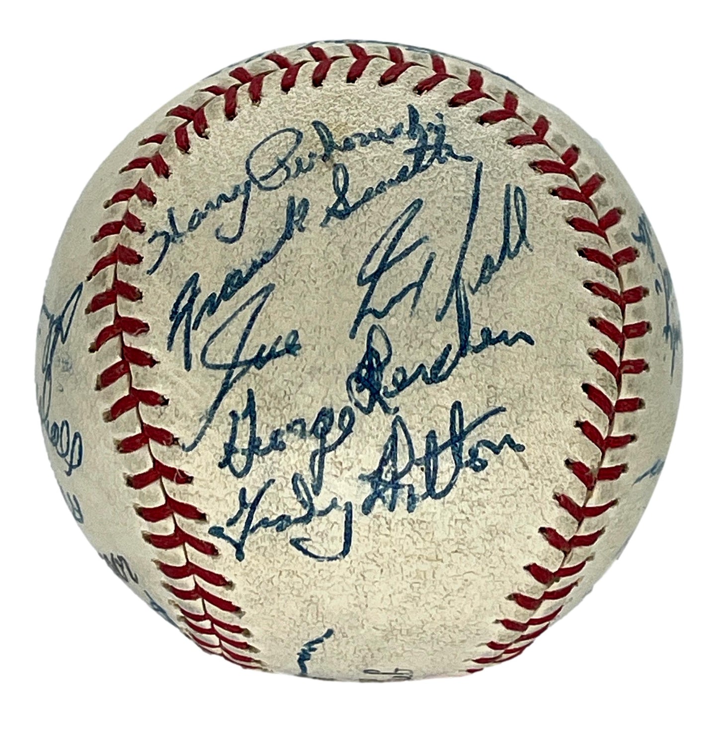 1953 Cincinnati Redlegs Team Signed (25) Signs Cincinnati Baseball PSA 193948