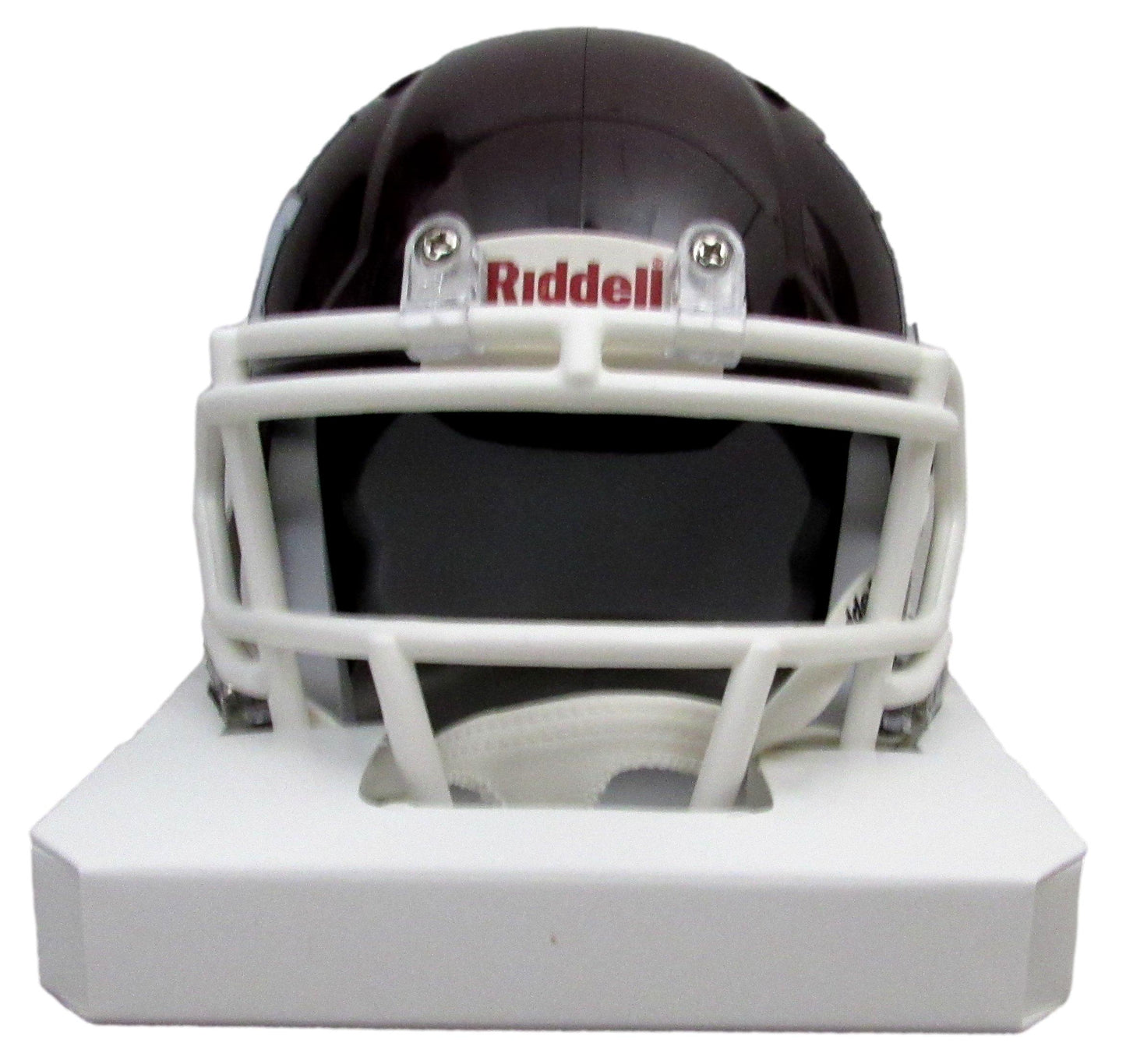 Johnny Manziel Signed/Inscr Texas A&M Aggies Maroon Mini Helmet Beckett 204881