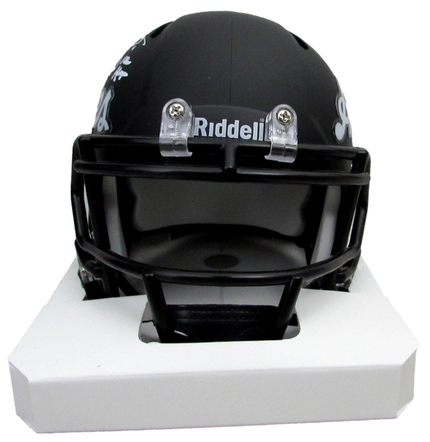 Johnny Manziel Signed/Inscribed Texas A&M Script Mini Helmet Beckett 204882