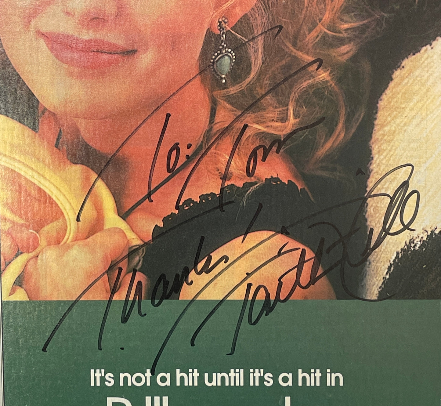 Faith Hill Performer Signed/Inscribed 11x14 Magazine Photo 1994 PSA/DNA 205149