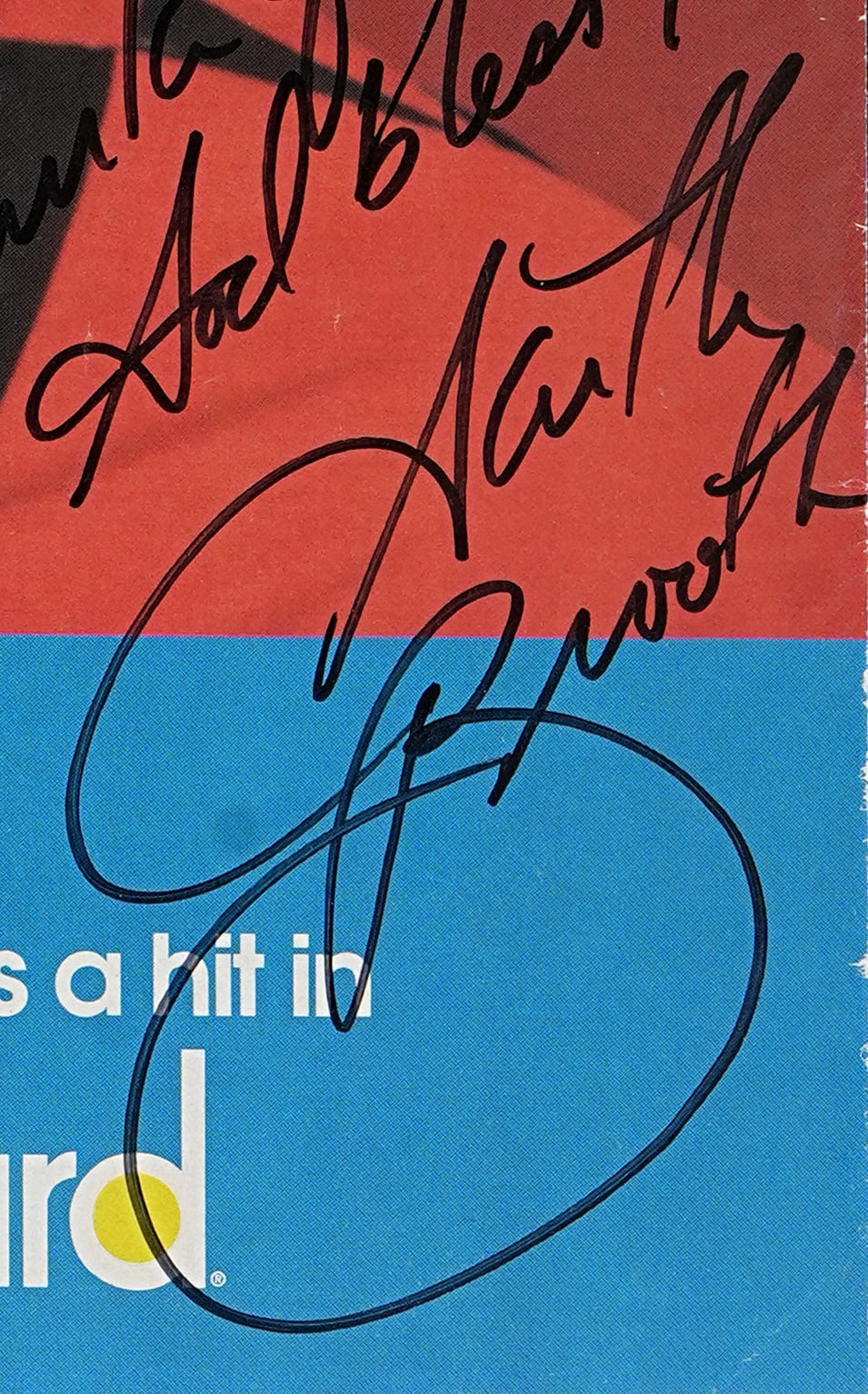 Garth Brooks Performer Signed/Inscribed 11x14 Magazine Photo 1993 PSA/DNA 205150