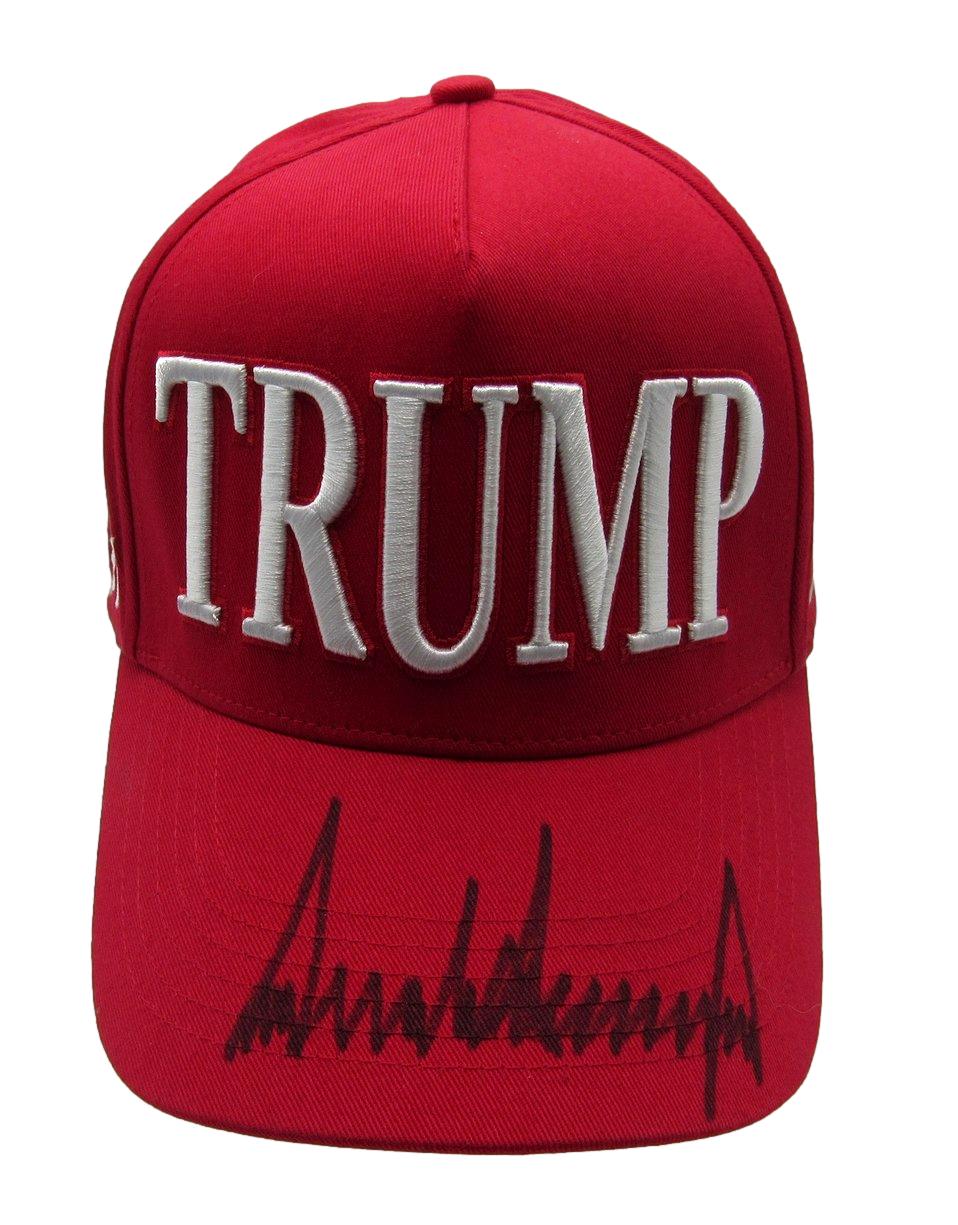 President Donald Trump Signed/Auto "TRUMP" Baseball Hat PSA/DNA Full LOA 204887