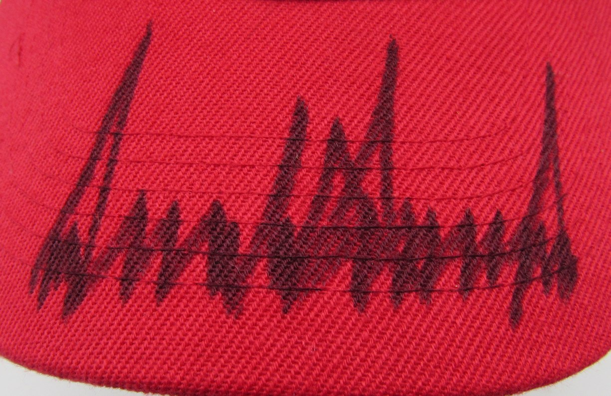 President Donald Trump Signed/Auto "TRUMP PENCE" Baseball Hat PSA/DNA  204888