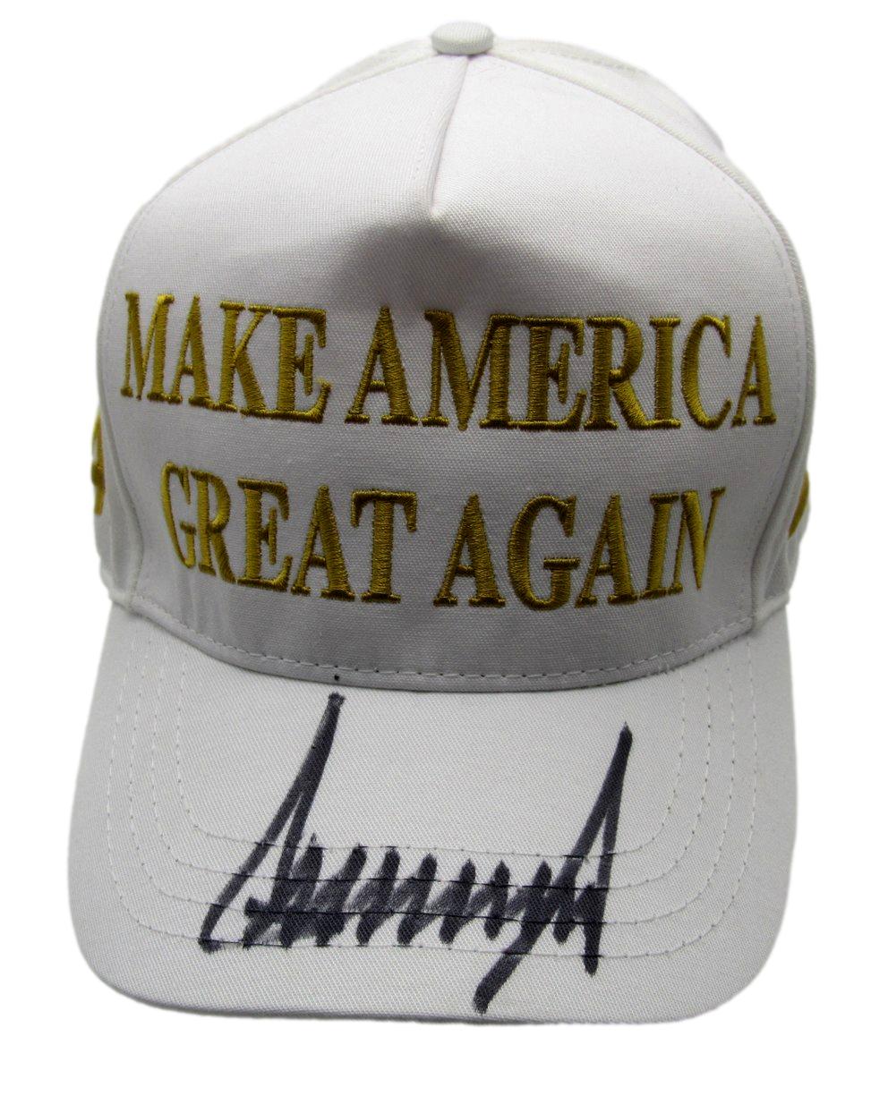 President Donald Trump Signed "Make America Great Again" Baseball Hat PSA/DNA