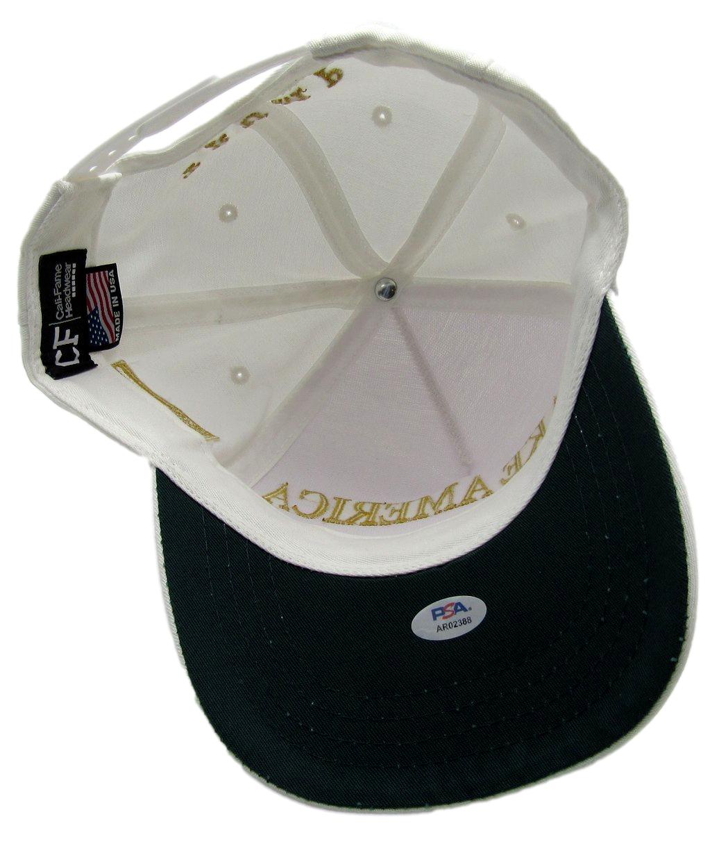 President Donald Trump Signed "Make America Great Again" Baseball Hat PSA/DNA