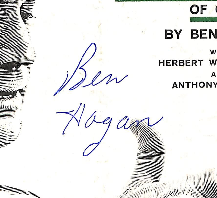 Ben Hogan Signed/Auto 3/11/1957 Sports Illustrated Magazine PSA/DNA 205144