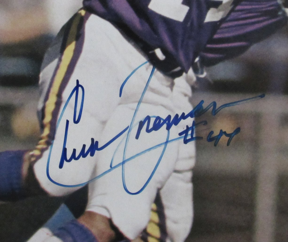 Chuck Foreman Signed/Auto 16x20 Sports Illustrated Cover Photo PSA/DNA 205674