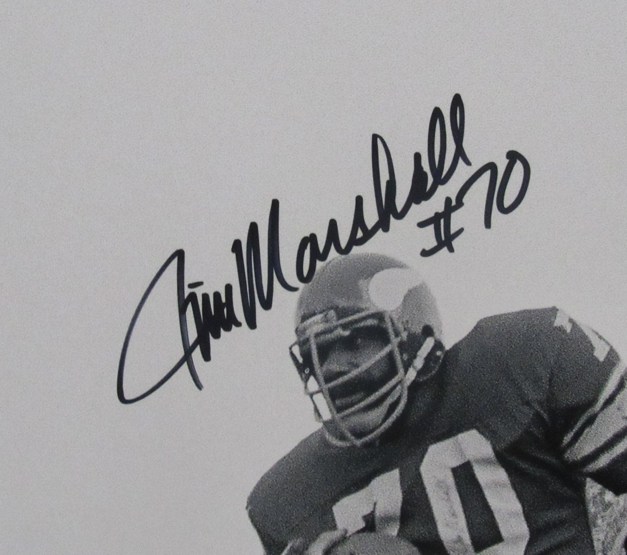 Jim Marshall Signed/Autographed 16x20 Photo Minnesota Vikings PSA/DNA 205676
