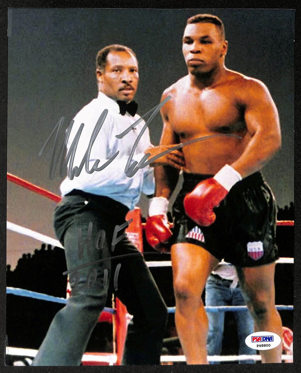 Mike Tyson HOF Signed/Inscribed "HOF 2011" 8x10 Photo Boxer PSA/DNA 206106