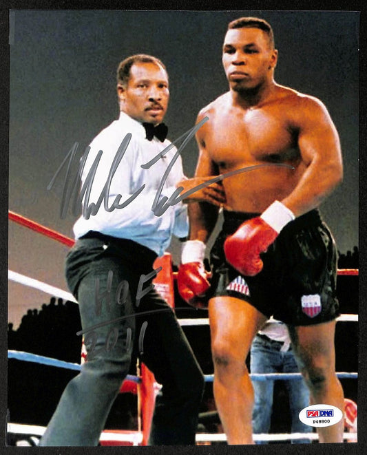 Mike Tyson HOF Signed/Inscribed "HOF 2011" 8x10 Photo Boxer PSA/DNA 206106