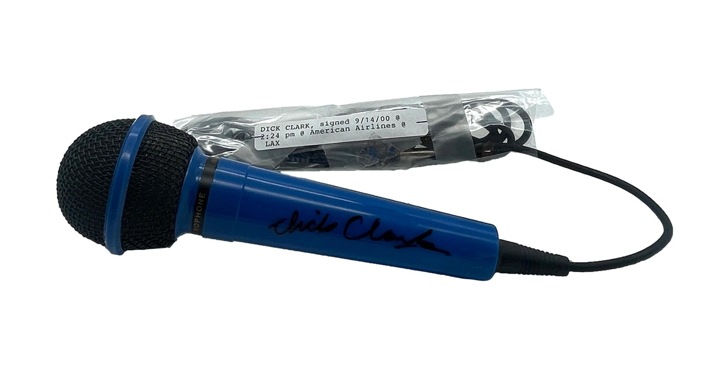 Dick Clark Signed/Autographed Microphone "American Bandstand" PSA/DNA 206062