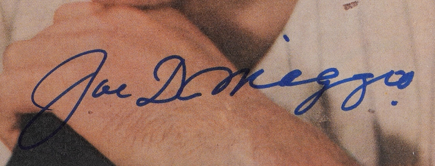 Joe DiMaggio HOF Signed 1949 SPORT Magazine NO LABEL AUTO 10 PSA/DNA 206080