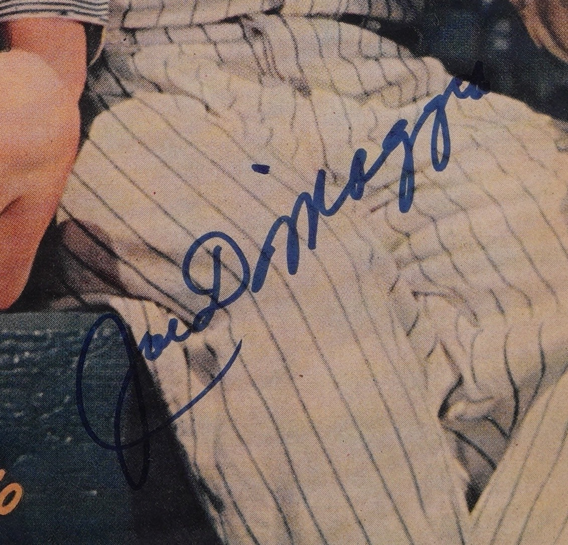 Joe DiMaggio HOF Signed 1946 SPORT Magazine NO LABEL AUTO 10 PSA/DNA 206081