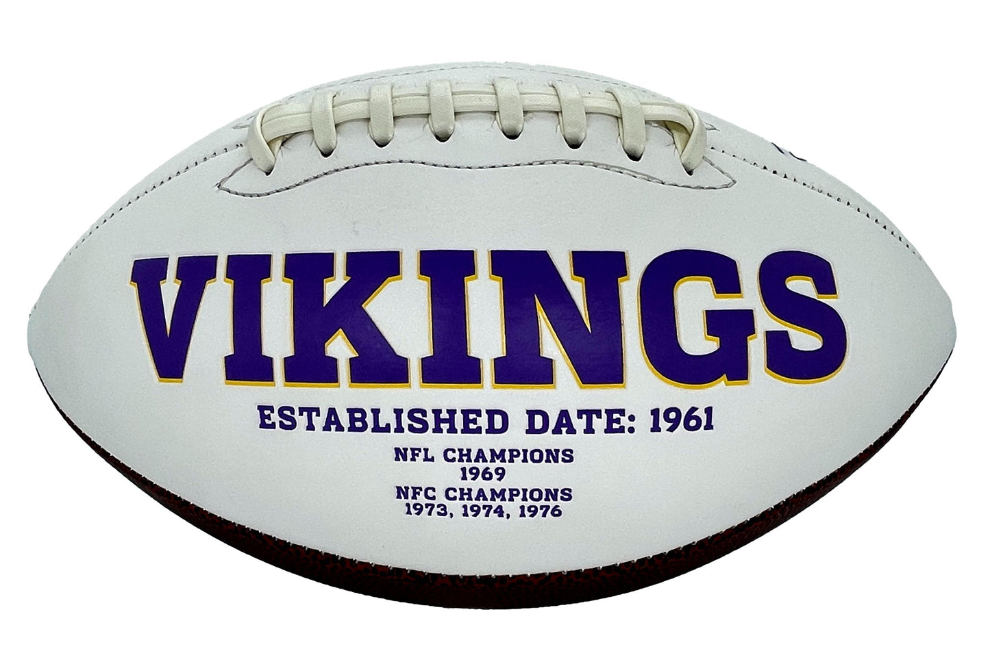 John Randle HOF Signed/Auto Minnesota Vikings Logo Football PSA/DNA 205159