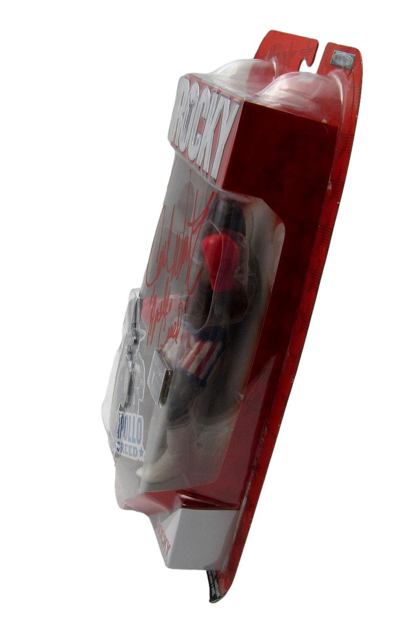 Carl Weathers Signed/Inscribed Apollo Creed 8 Inch Figurine "Rocky" JSA 204890