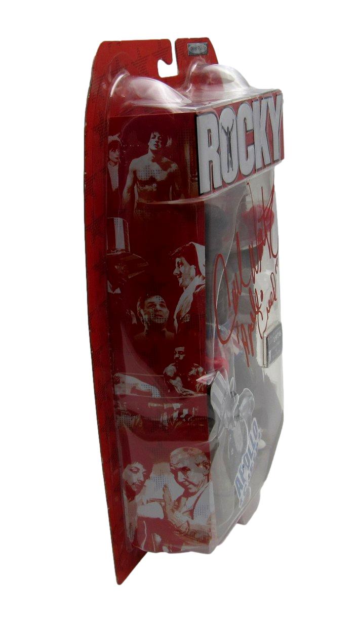 Carl Weathers Signed/Inscribed Apollo Creed 8 Inch Figurine "Rocky" JSA 204890