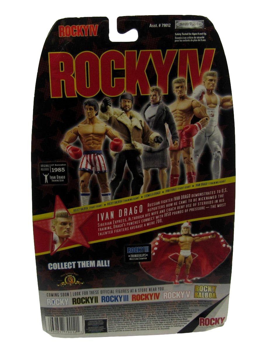 Dolph Lundgren Signed/Inscribed Ivan Drago 8 Inch Figurine "Rocky IV" JSA 204891