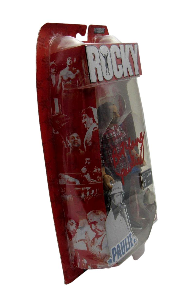 Burt Young Signed/Inscribed Paulie 8 Inch Figurine "Rocky" JSA 204892