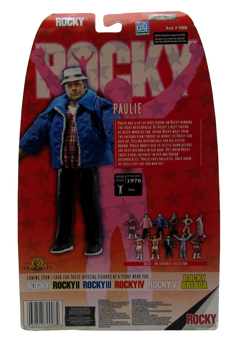 Burt Young Signed/Inscribed Paulie 8 Inch Figurine "Rocky" JSA 204892