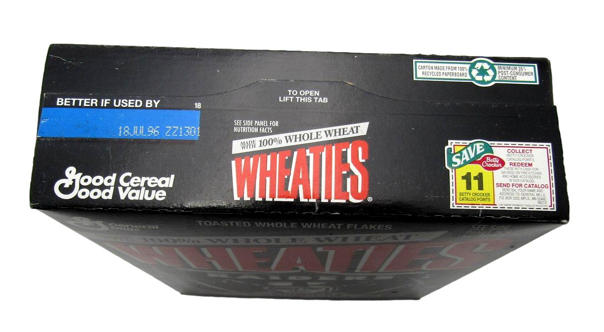 Ken Stabler/Daryle Lamonica Dual-Signed/Autographed Wheaties Box JSA   204893