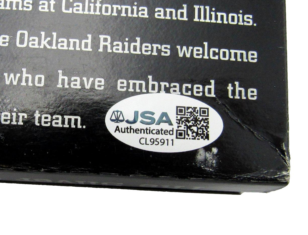 Ken Stabler/Daryle Lamonica Dual-Signed/Autographed Wheaties Box JSA   204893