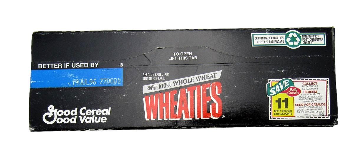 Ken Stabler/Daryle Lamonica Dual-Signed/Autographed Wheaties Box JSA   204894