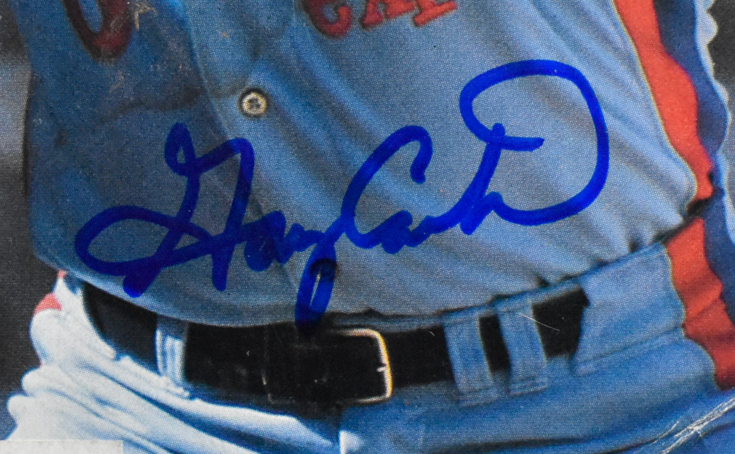 Gary Carter HOF Signed/Auto 1980 Sports Illustrated Magazine Expos JSA 205265