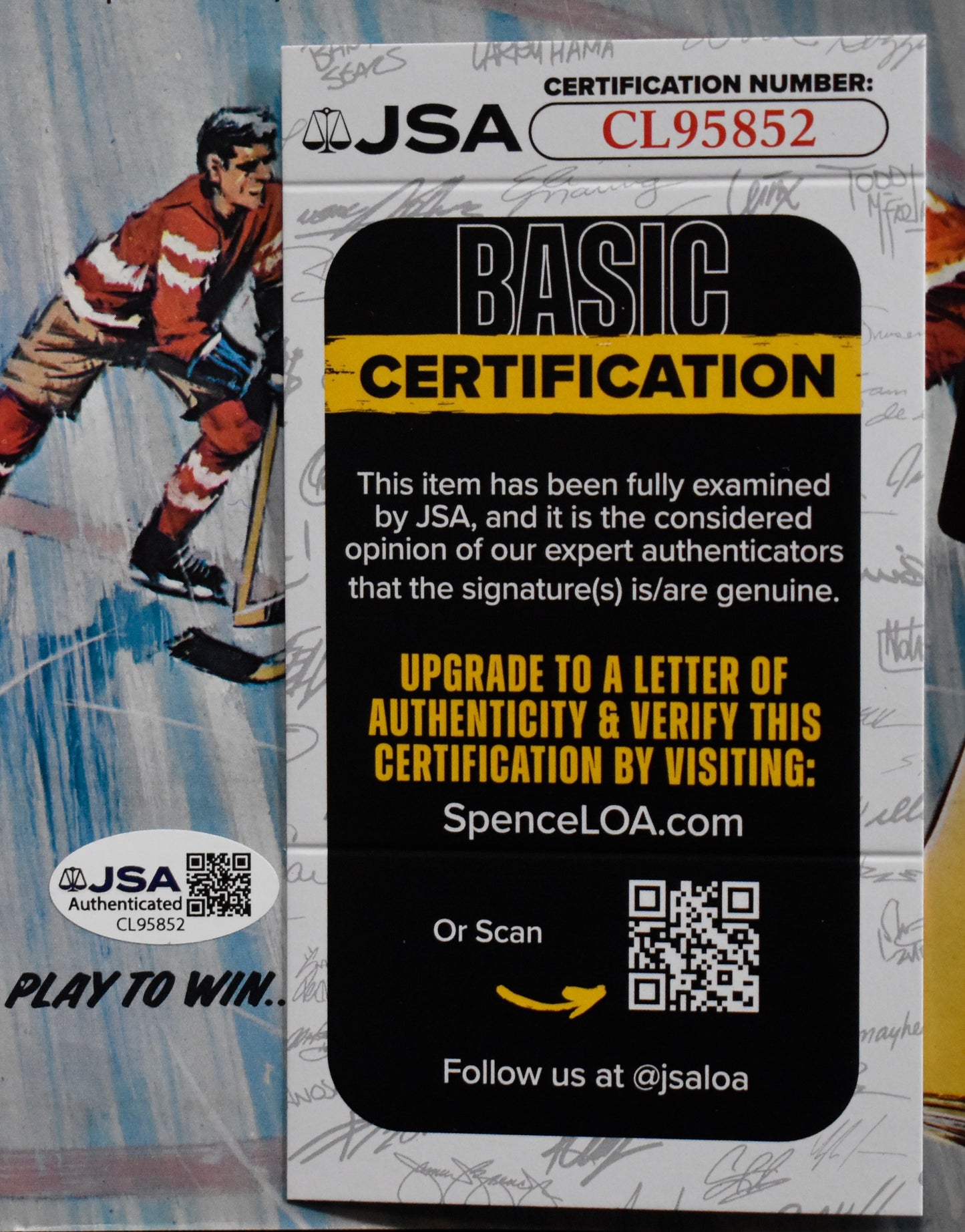 Denis Potvin HOF Signed/Auto 1974 HOCKEY World Magazine Islanders JSA 205276