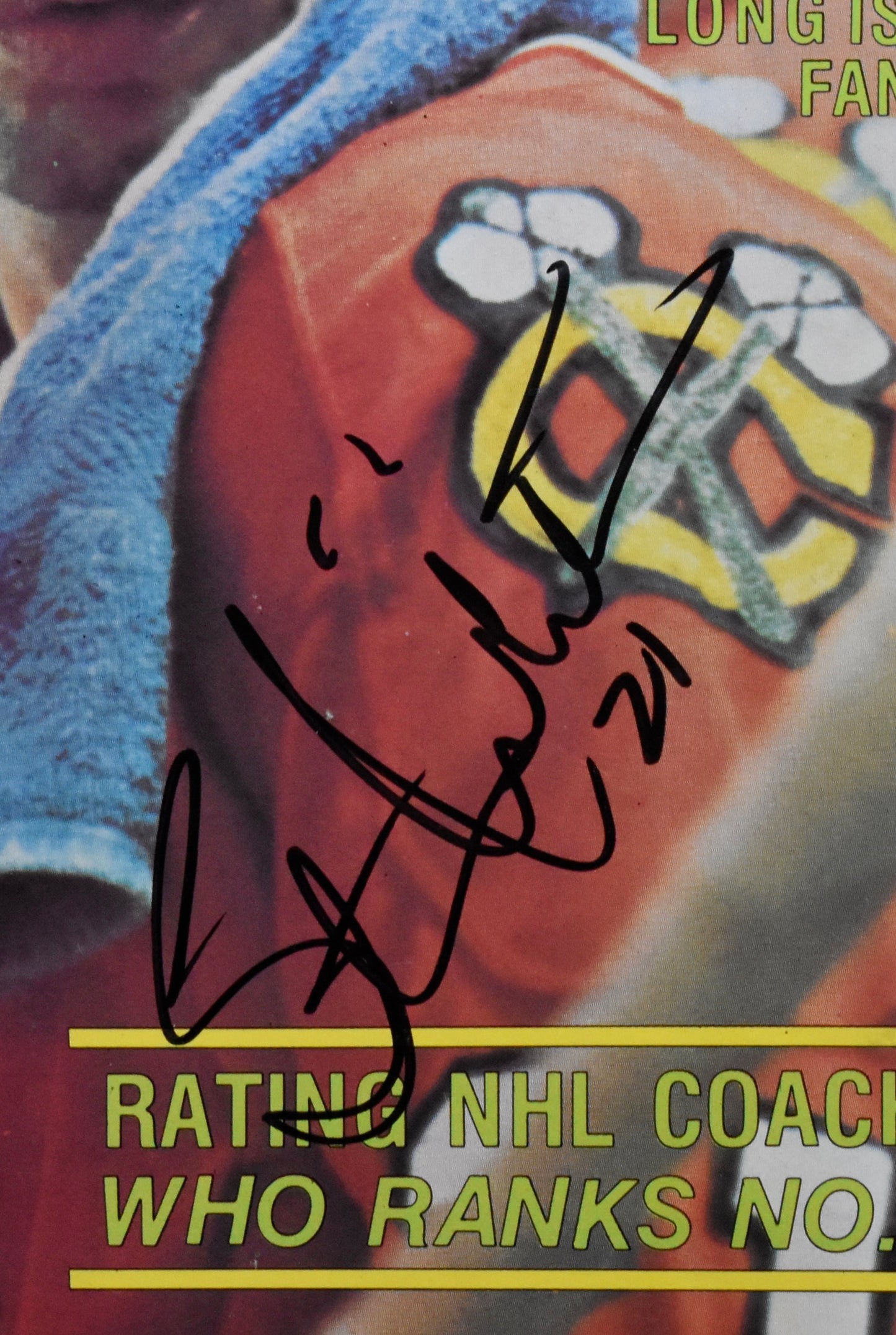 Stan Mikta HOF Signed/Auto 1975 HOCKEY Magazine Chicago Black Hawks JSA 205277