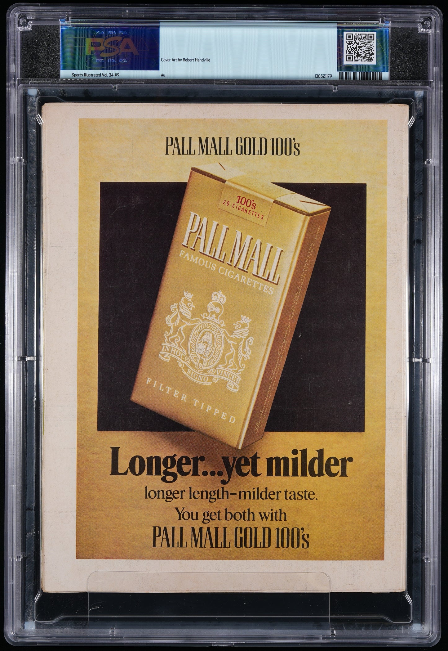 Joe Frazier/Muhammad Ali Signed 1971 Sports Illustrated Magazine AUTO 10 PSA/DNA