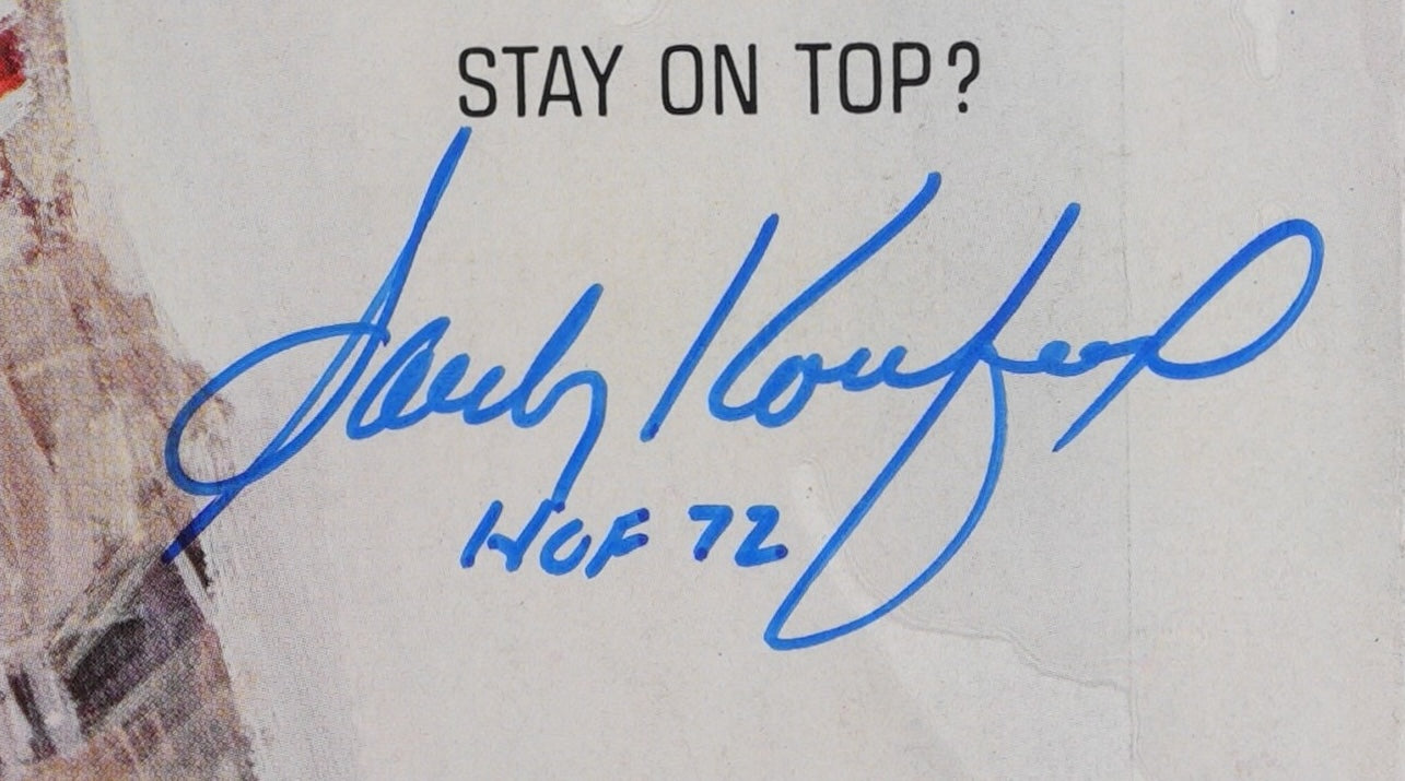 Sandy Koufax HOF Signed/Inscr 1964 Sports Illustrated Magazine AUTO 10 PSA/DNA