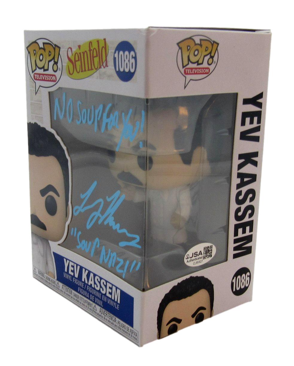 Larry Thomas Autographed/Inscribed POP! Funko Figurine #1086 "Seinfeld" JSA 2049