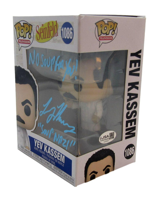 Larry Thomas Autographed/Inscribed POP! Funko Figurine #1086 "Seinfeld" JSA 2049
