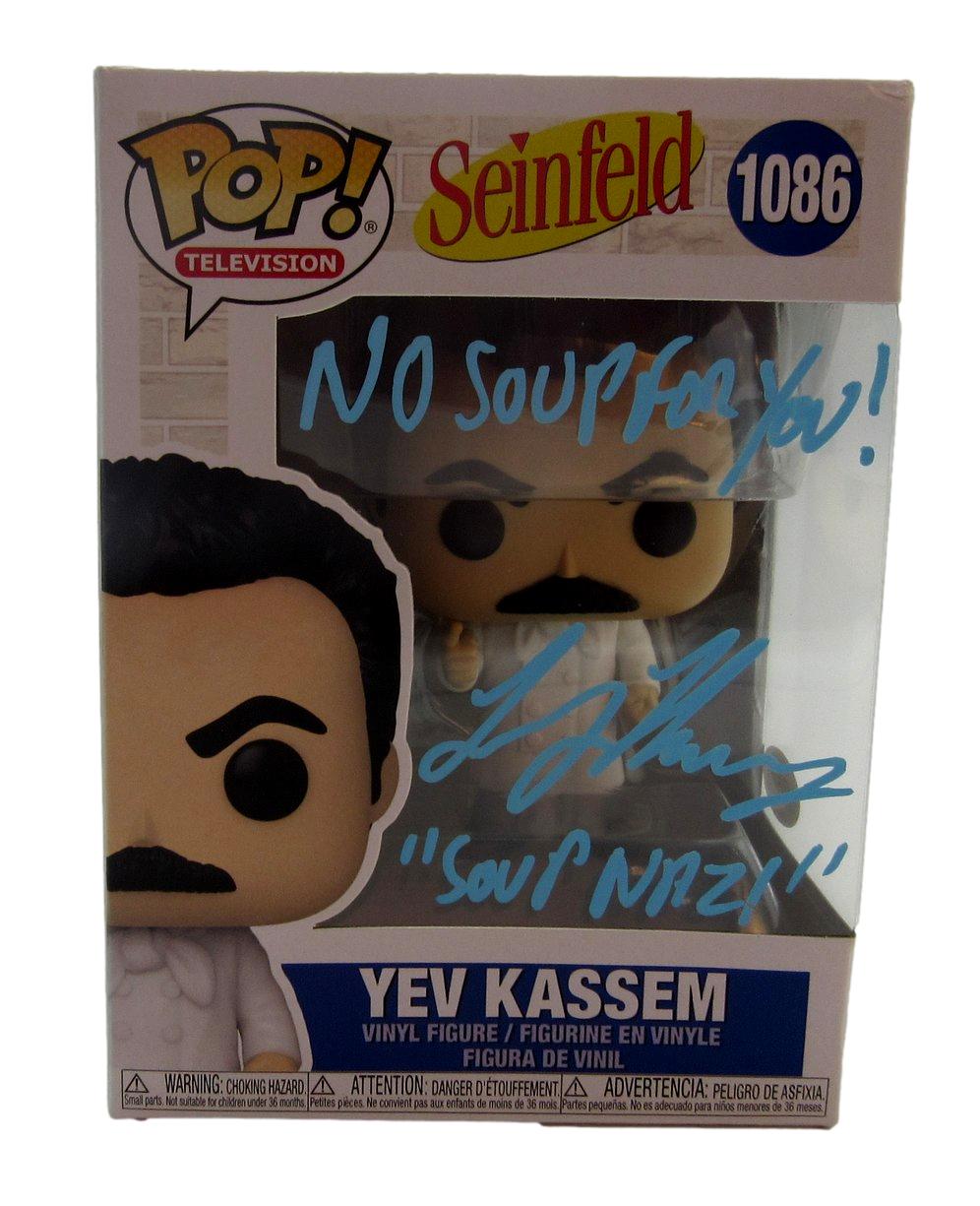 Larry Thomas Autographed/Inscribed POP! Funko Figurine #1086 "Seinfeld" JSA 2049