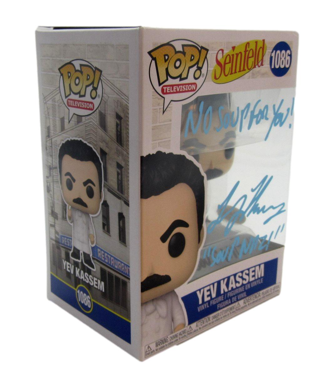 Larry Thomas Autographed/Inscribed POP! Funko Figurine #1086 "Seinfeld" JSA 2049