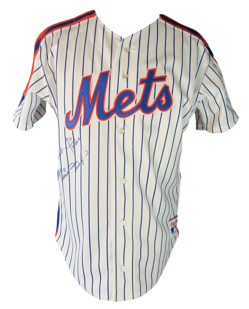 Willie Mays HOF Mets Signed/Inscribed Authentic Rawlings Jersey PSA/DNA 204908