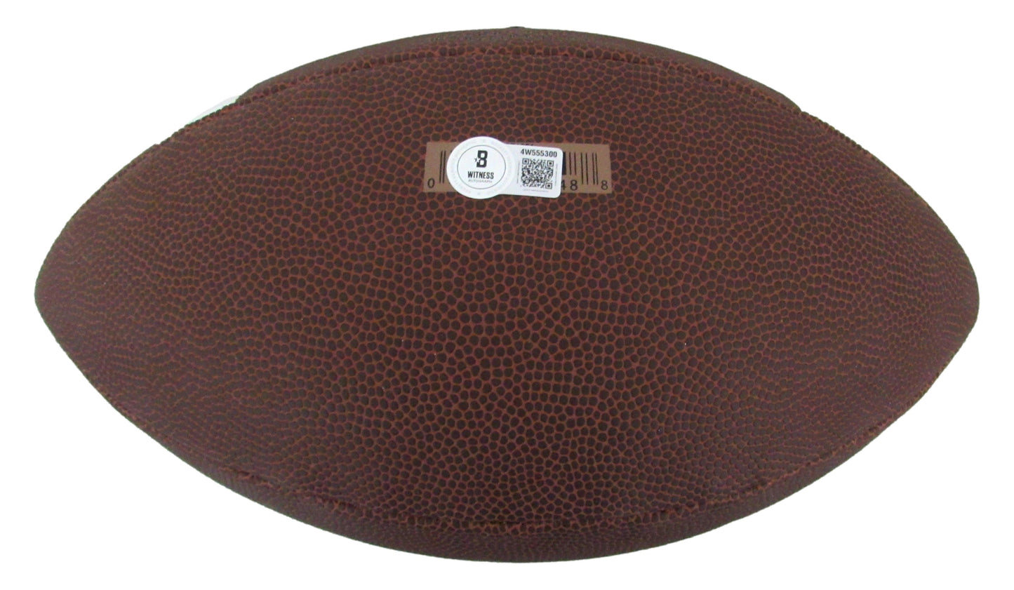 Marcus Freeman Coach Notre Dame Signed/Auto Wilson NCAA Football Beckett 207760