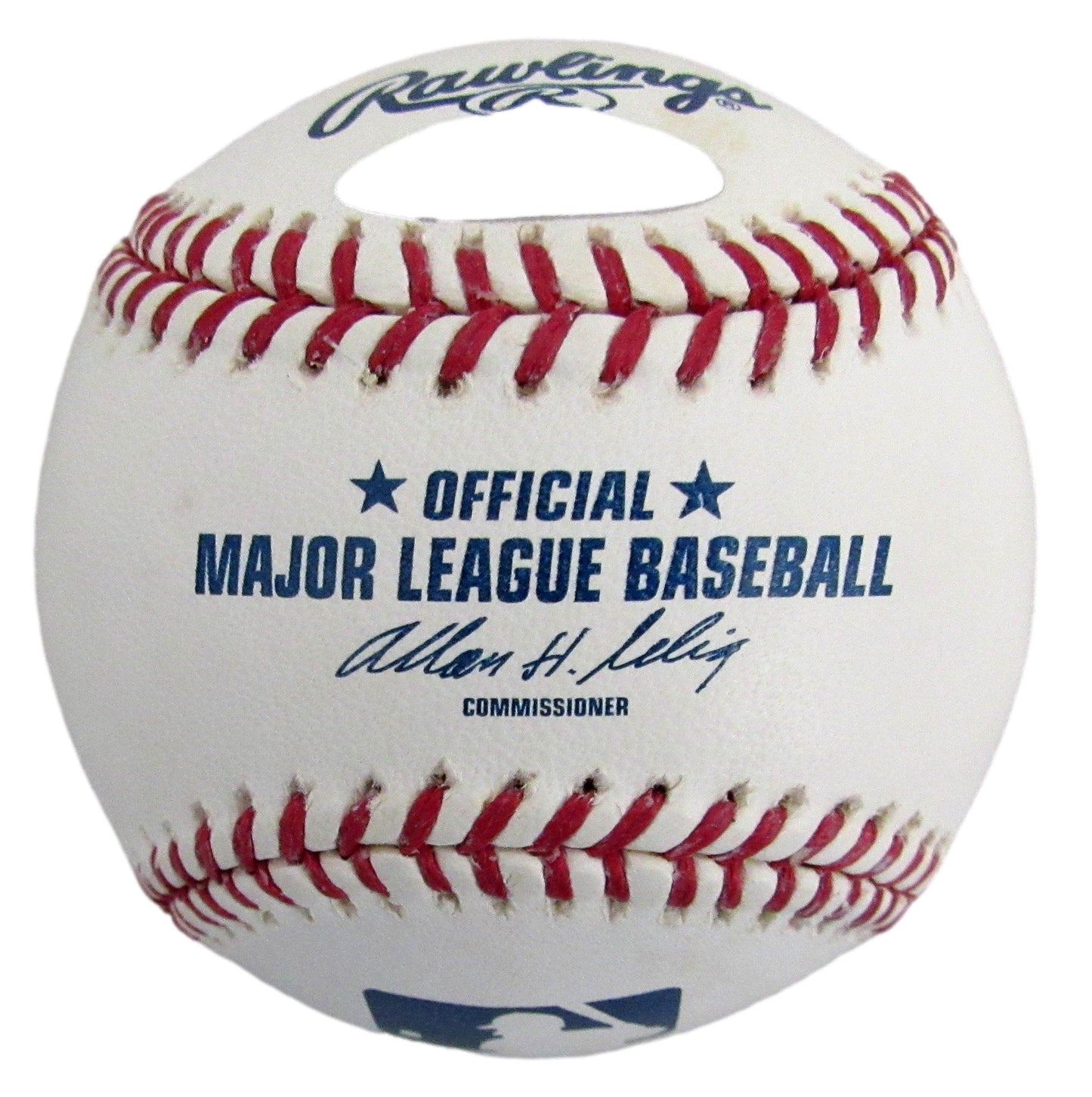 Michael Kay Yankees Announcer Signed/Inscribed OML Baseball Steiner 207762