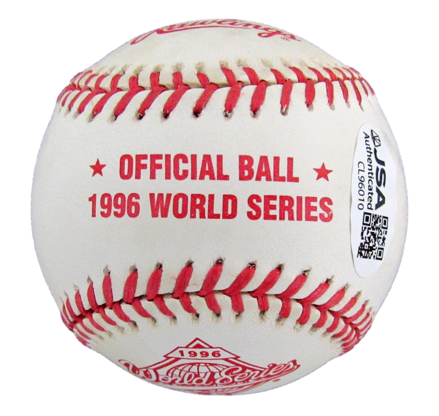Bryan Trottier/Billy Smith Signed/Auto 1996 WS Baseball NY Islanders JSA 207765