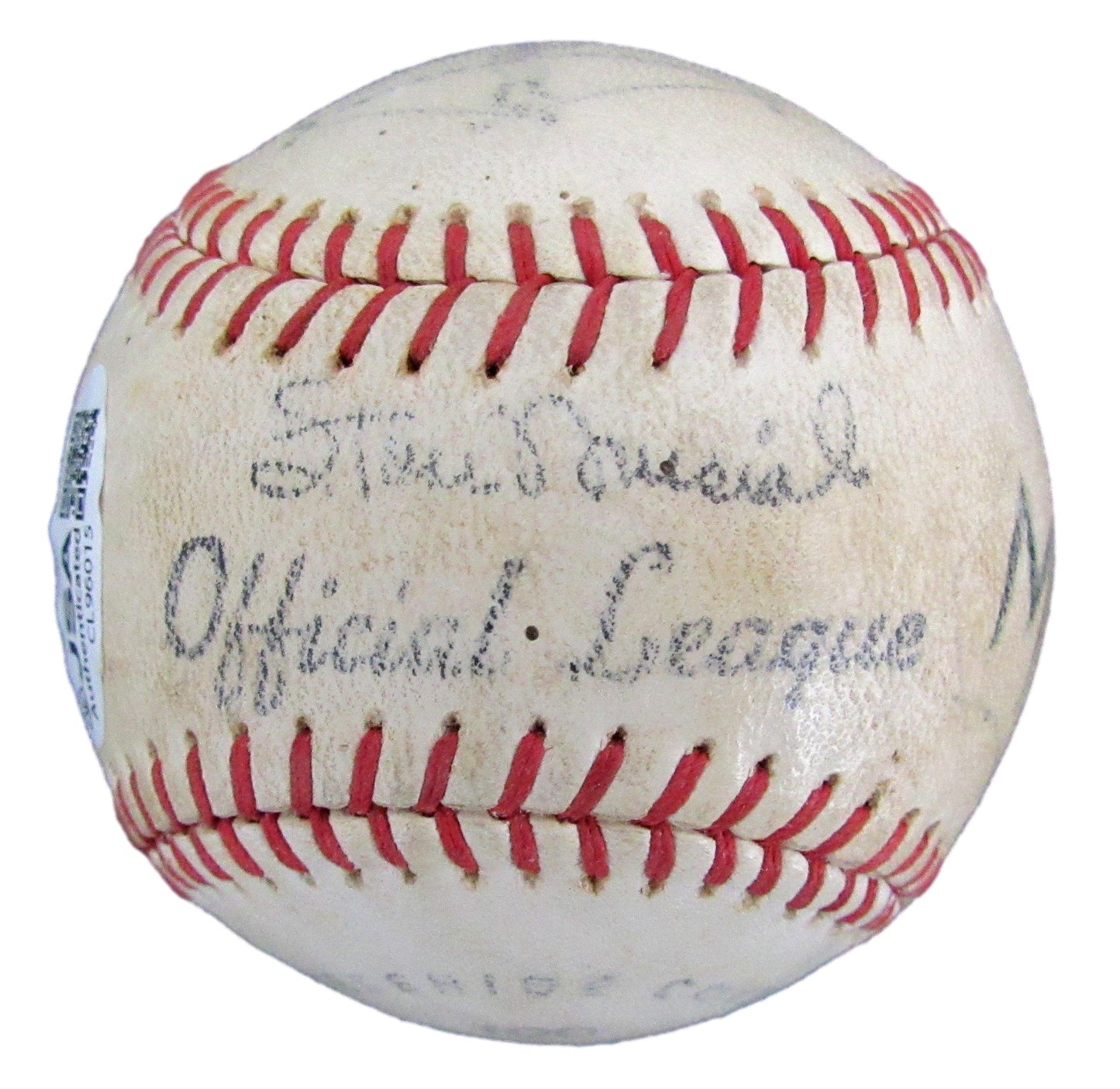 Stan Musial HOF Signed/Autographed OL Baseball St. Louis Cardinals JSA 207768