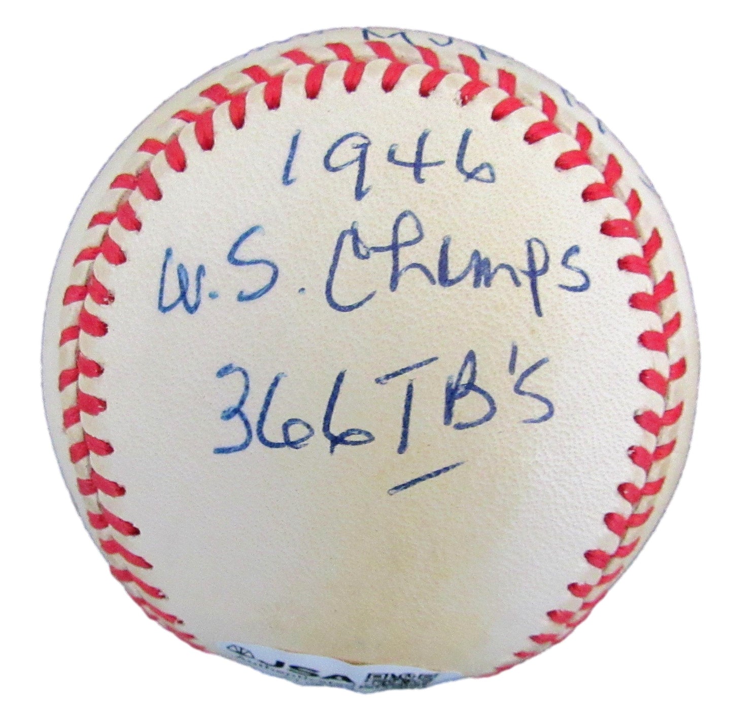 Stan Musial HOF Signed/Inscr Stats ONL Baseball St. Louis Cardinals JSA 207769