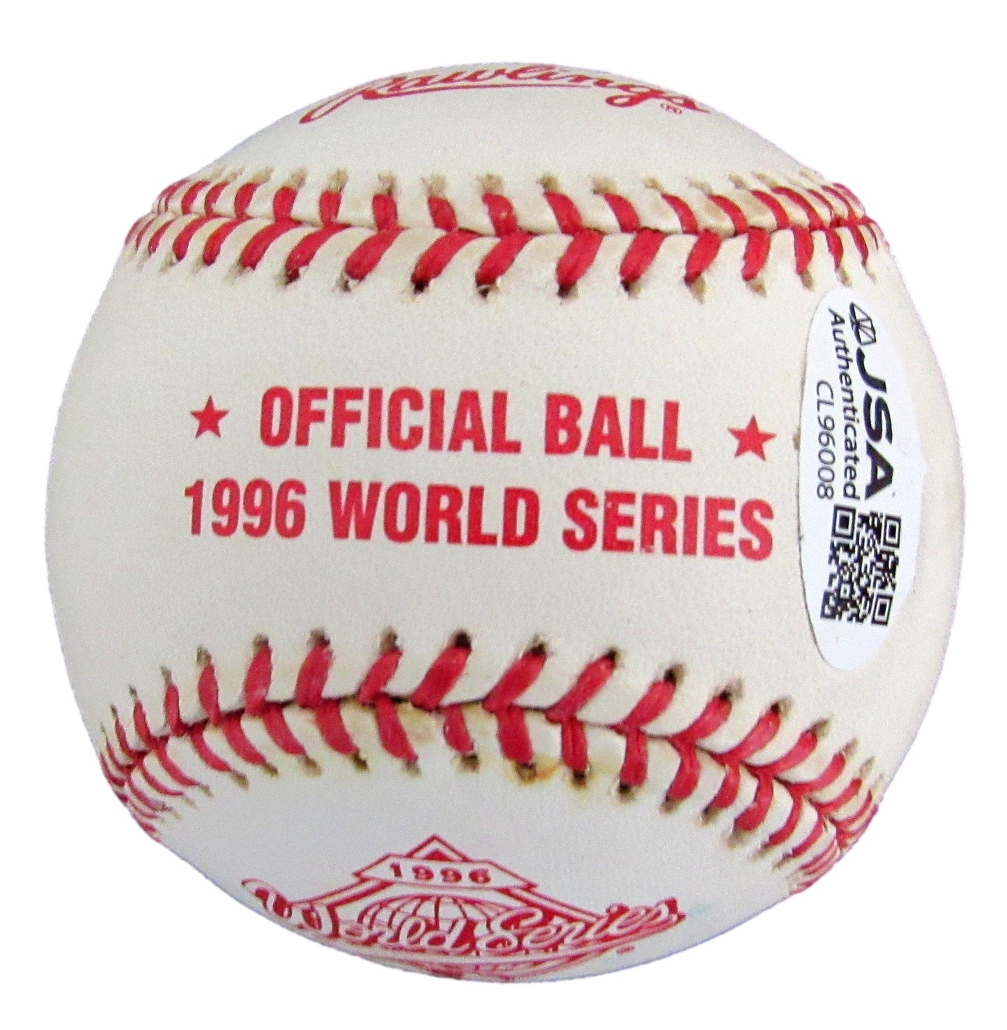 Bryan Trottier/Billy Smith Signed/Auto 1996 WS Baseball NY Islanders JSA 207770